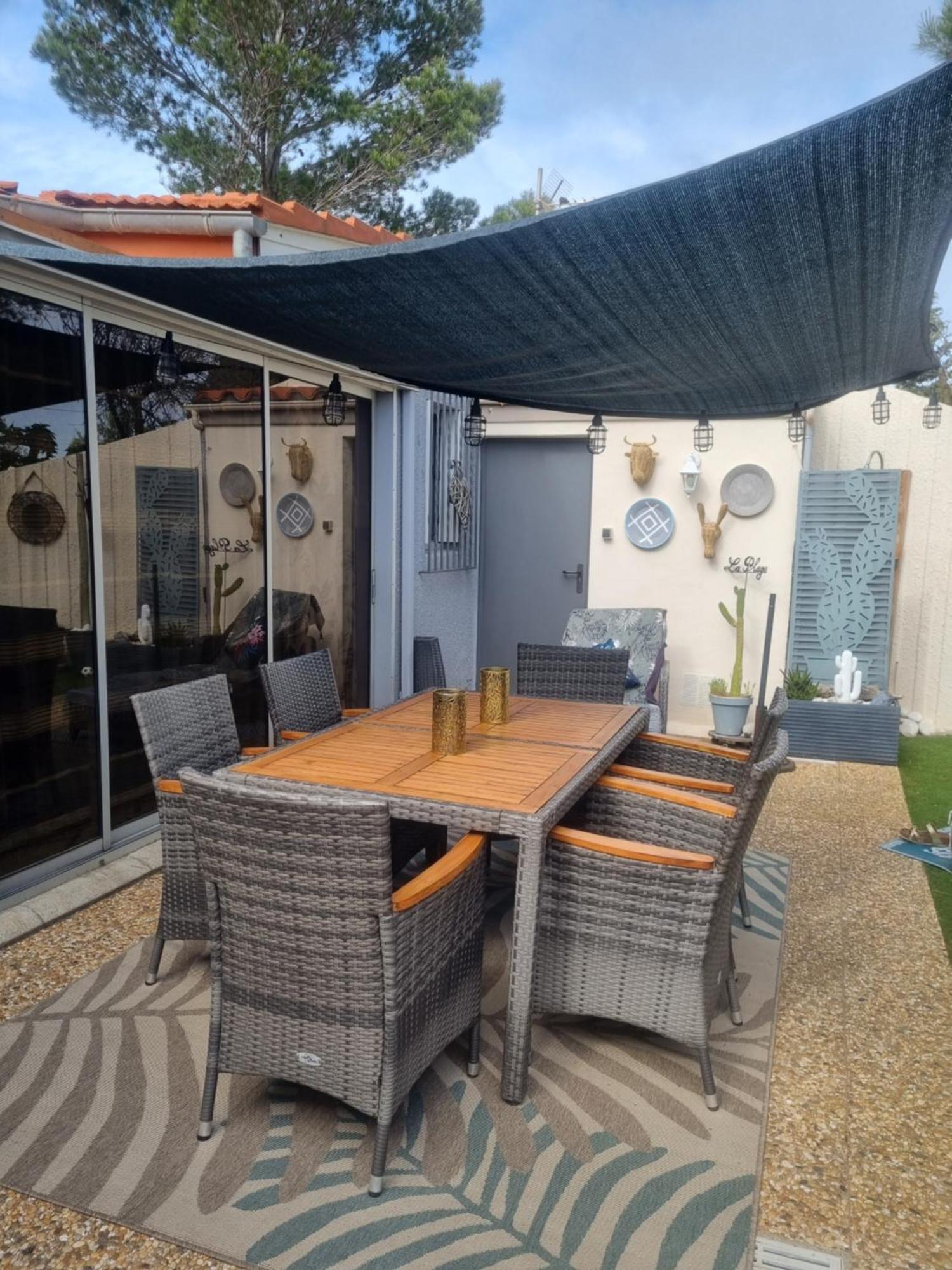 Torreilles Plage: Villa Atypique Bord De Mer Mediterranee Luaran gambar